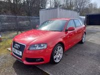 Used Audi A3 S-Line 2012 Red Hatchback