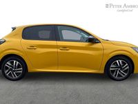 Used Peugeot 208 Allure+ 99 HP (72 kW) 2023 Yellow Hatchback