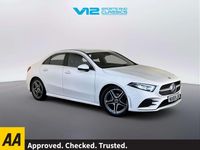 Used Mercedes A180 AMG line 2019 White Sedan