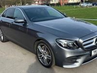 Used Mercedes E220 AMG line 194 HP (142 kW) 2019 Grey Sedan