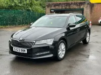Used Skoda Superb SE Technology 150 HP (110 kW) 2023 Black Estate