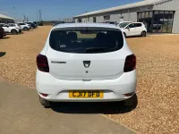 Used Dacia Sandero Ambiance 2017 White Hatchback