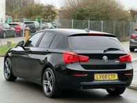 Used BMW 118 Sport Line 2018 Black Hatchback
