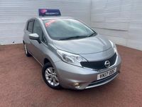 Używany Nissan Note Acenta 80 KM (58 kW) 2017 Srebrny Hatchback