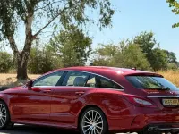 Used Mercedes CLS220 AMG line 177 HP (130 kW) 2015 Red Coupe