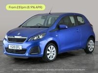 Used Peugeot 108 Active 72 HP (52 kW) 2019 Blue Hatchback