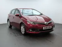 Used Toyota Auris 2018 Red Hatchback