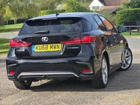 Used Lexus CT200h Luxury Line 2018 Black Hatchback