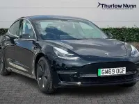 Used Tesla Model 3 Long Range AWD 258 kW (351 HP) 2023 Black Sedan