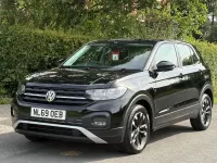 Used VW T-Cross S 95 HP (69 kW) 2019 Black SUV