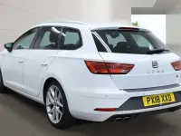 Used Seat Leon FR 2018 White Estate