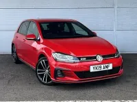 Used VW Golf VII GTD 184 HP (135 kW) 2019 Red Hatchback