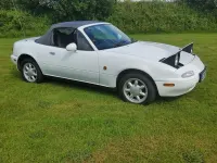 Used Mazda MX5 1990 White Cabriolet