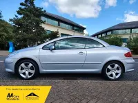 Used Peugeot 307 CC Sport 2008 Silver Cabriolet
