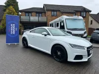 Begagnad Audi TT S-Line 184 HK (135 kW) 2016 Vit Sportkupé