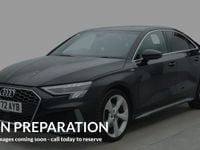 Used Audi A3 S-Line 110 HP (80 kW) 2022 Black Sedan