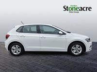 Used VW Polo SE 95 HP (69 kW) 2019 White Hatchback