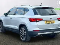 Begagnad Seat Ateca 4Drive 190 HK (139 kW) 2017 Silver SUV