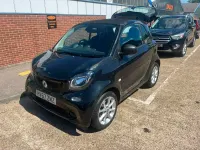 Used Smart ForTwo Coupé Passion 71 HP (52 kW) 2017 Black Coupe