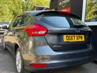 Used Ford Focus Titanium 125 HP (91 kW) 2017 Grey Hatchback