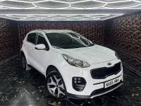Used Kia Sportage GT-Line 177 HP (130 kW) 2016 White SUV