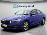 Used Skoda Octavia SE Technology 201 HP (147 kW) 2023 Blue Hatchback