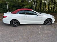 Used Mercedes E250 AMG line 2015 White Cabriolet