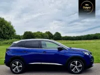 Used Peugeot 3008 GT-line 130 HP (95 kW) 2017 Blue SUV