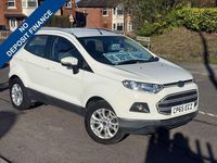 Used Ford Ecosport Zetec 95 HP (69 kW) 2015 White SUV