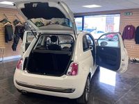Used Fiat 500 Lounge 69 HP (50 kW) 2015 White Hatchback