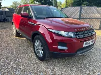 Used Land Rover Range Rover evoque Pure 2014 Red SUV