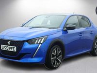 Used Peugeot e-208 GTi 100 kW (136 HP) 2020 Blue Hatchback