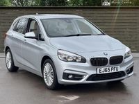 Used BMW 218 Luxury Line 136 HP (100 kW) 2015 Silver MPV