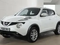 Used Nissan Juke N-Connecta 110 HP (80 kW) 2018 White SUV