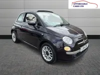 Used Fiat 500 Lounge 69 HP (50 kW) 2014 Purple Cabriolet