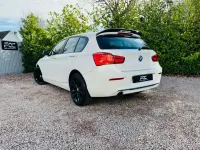 Used BMW 116 Sport Line 116 HP (85 kW) 2017 White Hatchback