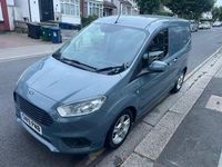 Used Ford Transit Limited 100 HP (73 kW) 2019 Blue Van