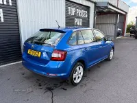 Usado Skoda Rapid SE 95 HP (69 kW) 2019 Azul Citadino