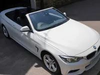 Used BMW 420 Cabriolet M Sport 190 HP (139 kW) 2017 White Cabriolet