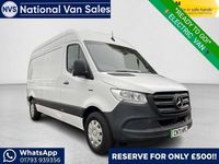 Used Mercedes E-Sprinter Progressive 85 kW (116 HP) 2021 White Van