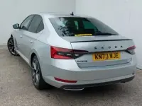 Used Skoda Superb SportlinePlus 190 HP (139 kW) 2023 Silver Estate