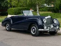 Used Bentley Continental 163 HP (119 kW) 1952 Blue Cabriolet
