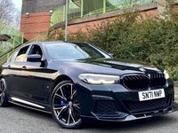 Used BMW 530 M Sport 2021 Black Sedan