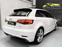 Used Audi A3 S-Line 150 HP (110 kW) 2016 White Hatchback