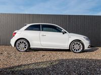 Used Audi A1 S-Line 95 HP (69 kW) 2018 White Hatchback