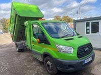 Used Ford Transit 100 HP (73 kW) 2016 Green Cabriolet