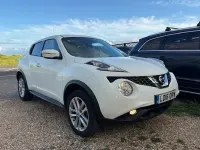 Used Nissan Juke N-Connecta 117 HP (86 kW) 2016 White SUV
