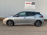 Used Nissan Leaf N-Connecta 110 kW (150 HP) 2019 Silver Hatchback