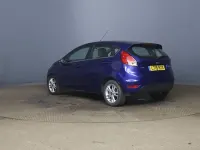 Used Ford Fiesta Zetec 2015 Blue Hatchback