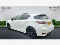 Used Lexus CT200h Sport Line 2017 White Hatchback